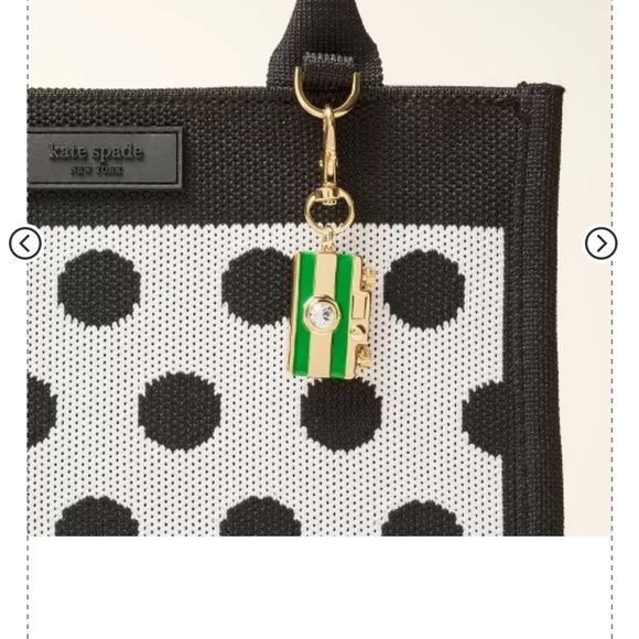 Kate Spade Bag Charms Bundle: Matches, Lipstick, 8 Ball, Camera - Picture 16 of 16